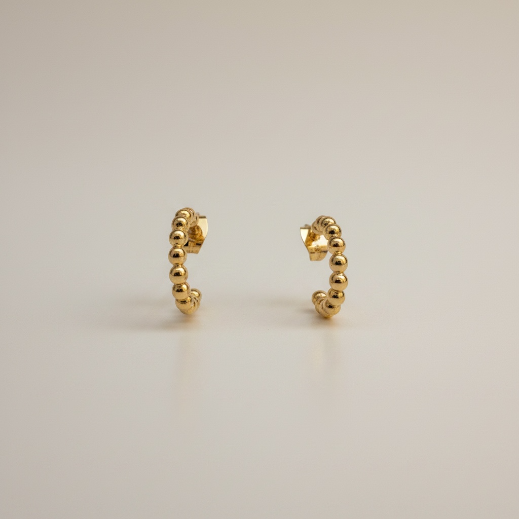 Éclat hoops - 18k gold plated