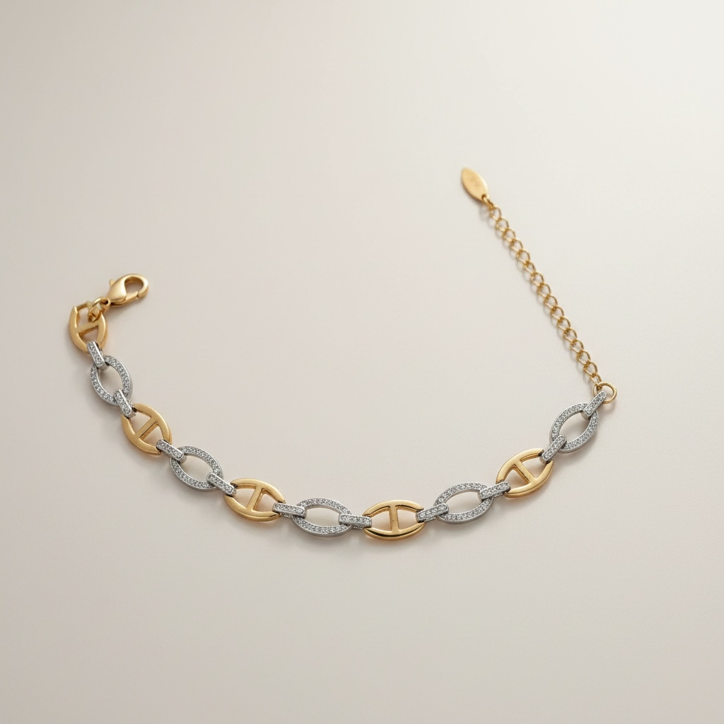 Harmonie Bracelet - 18k gold plated