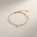 Aura Layered Pearl Bracelet