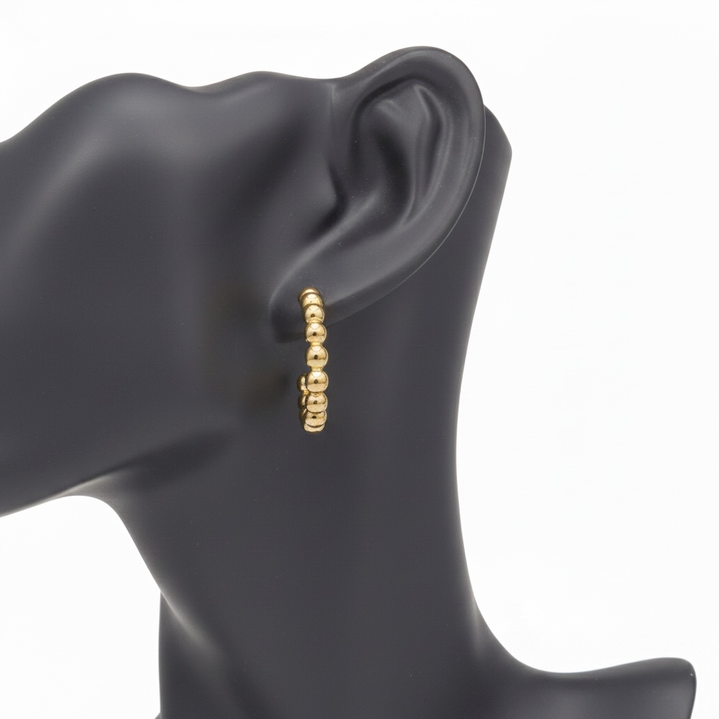Éclat hoops - 18k gold plated