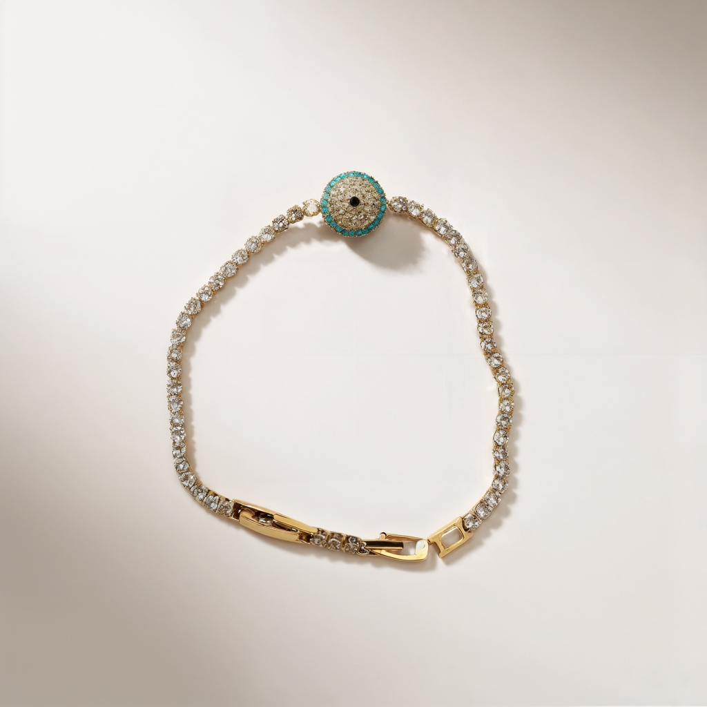 Amulet Pavé Tennins Bracelet