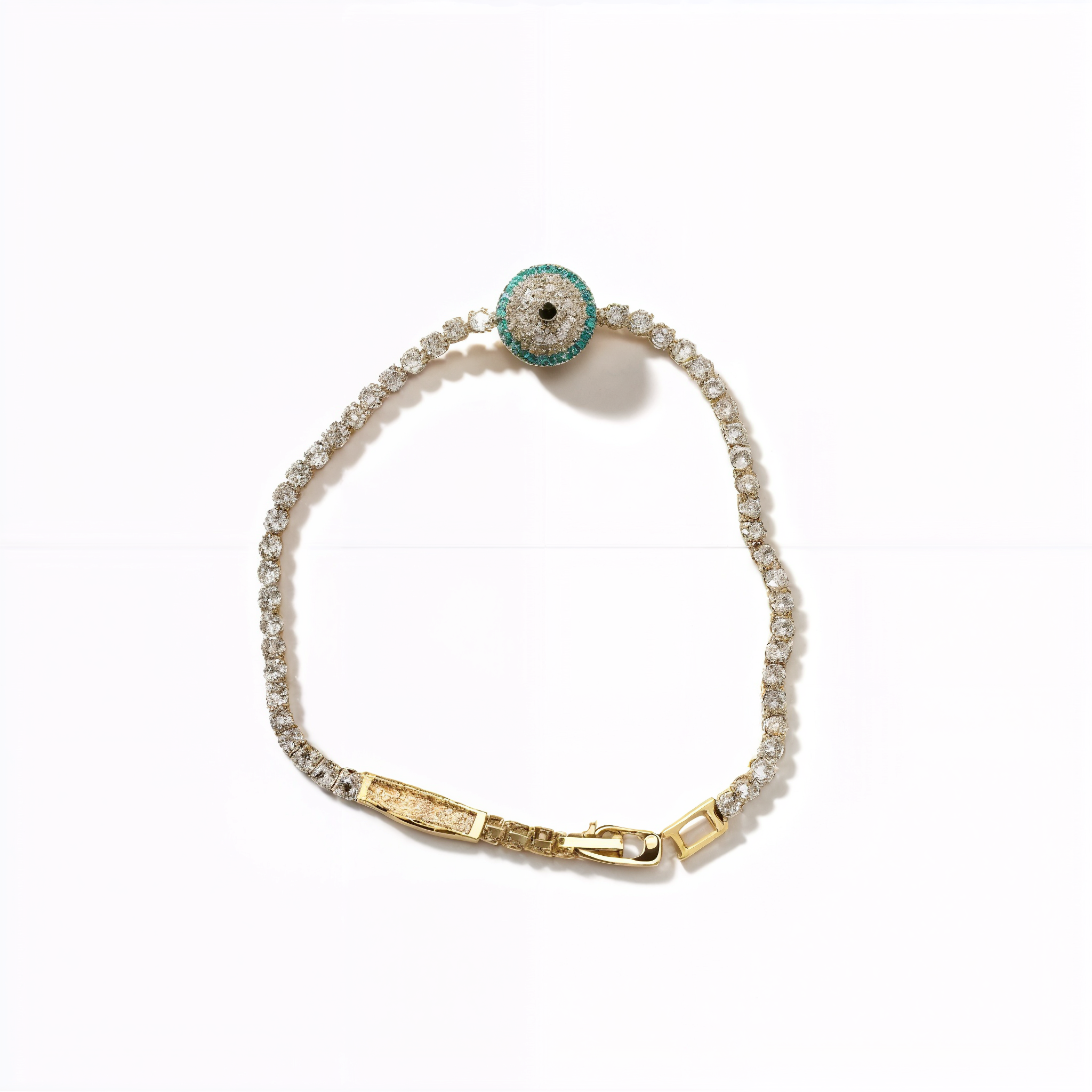Amulet Pavé Tennins Bracelet